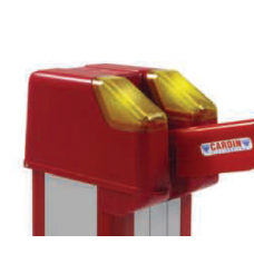 Red cover with flashing light for EL Cardin barrier