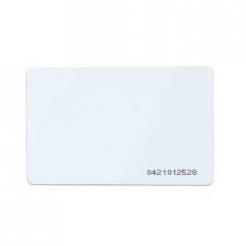 Mifare 1k ISO card with printed CSN number