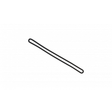 Flexible Plastic Loop Strap - 152 mm black (100 gab.)