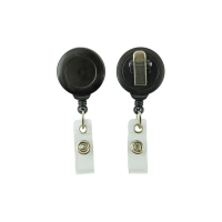 Round No-twist Badge-Reel with Swivel Back-Clip