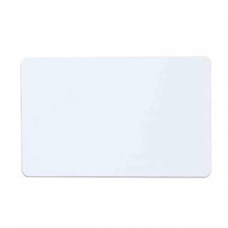Premium PVC ice white blank cards (100 pcs)