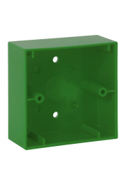 ESSER surface mount housing for small MCP, green