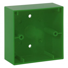 ESSER surface mount housing for small MCP, green