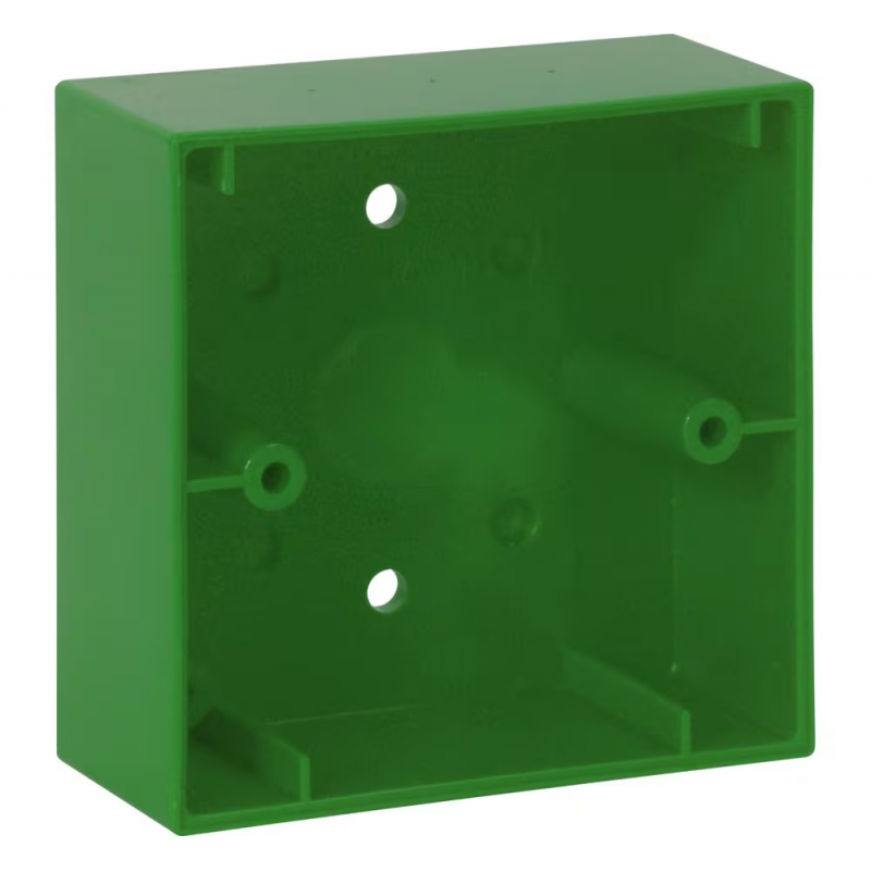 ESSER surface mount housing for small MCP, green